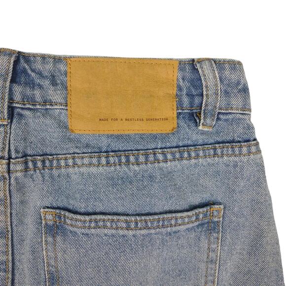Made For A Restless Generation Factorie Australia 26" Denim Jean Mini Skirt - Picture 5 of 6